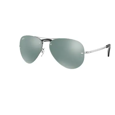 Ray-Ban Man Sunglass RB3449 - Frame color: Silver, Lens color: Silver