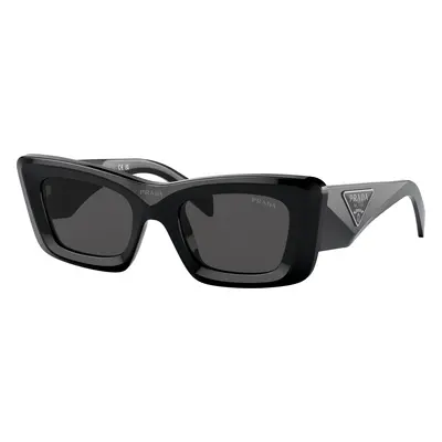 Prada Woman Sunglass PR 13ZS - Frame color: Black, Lens color: Dark Grey