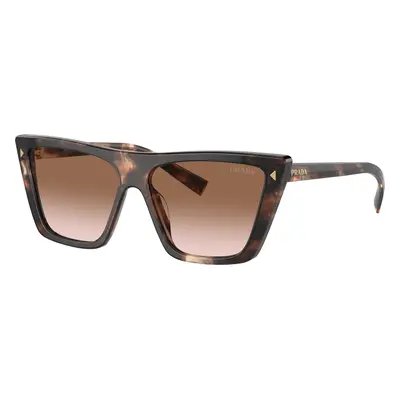 Prada Woman Sunglass PR 21ZS - Frame color: Caramel Tortoise, Lens color: Brown Gradient