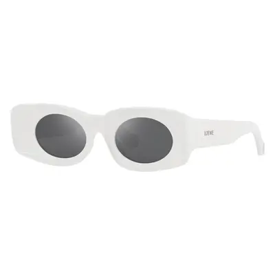 Loewe Unisex Sunglass LW40033I - Frame color: White, Lens color: Grey