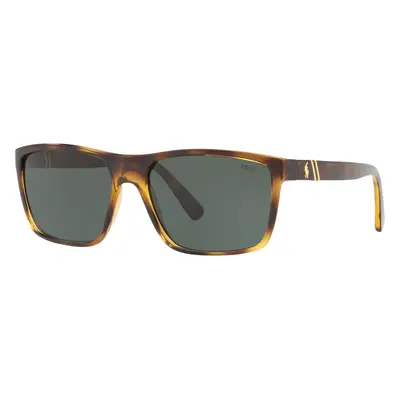 Polo Ralph Lauren Man Sunglass PH4133 - Frame color: Shiny Transparent Dark Havana, Lens color: