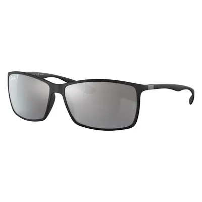 Ray-Ban Man Sunglass RB4179 Liteforce - Frame color: Black, Lens color: Silver