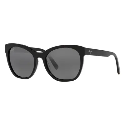 Maui Jim Woman Sunglass Alulu - Frame color: Black Shiny, Lens color: Neutral Grey Polarized