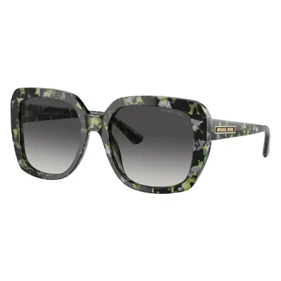 Michael Kors Woman Sunglass MK2140 Manhasset - Frame color: Green, Lens color: Light Grey Gradi