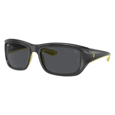 Ray-Ban Man Sunglass RB4405M Scuderia Ferrari Collection - Frame color: Grey On Yellow, Lens co