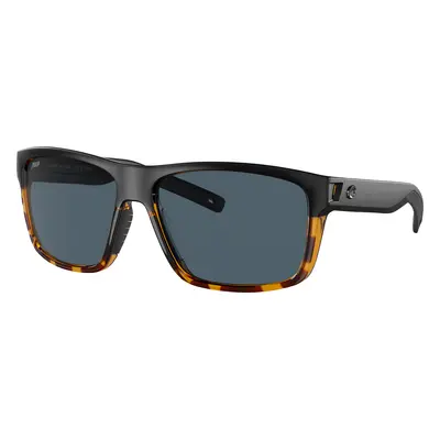 Costa Man Sunglass 6S9035 Slack Tide - Frame color: Black/Shiny Tortoise, Lens color: Gray