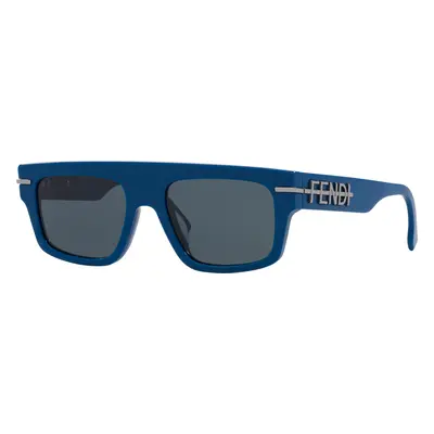 Fendi Man Sunglass Fendigraphy - Frame color: Blue, Lens color: Blue