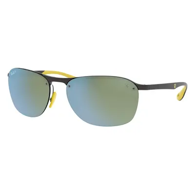 Ray-Ban Man Sunglass RB4302M Scuderia Ferrari Collection - Frame color: Grey, Lens color: Silve