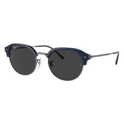 Ray-Ban Unisex Sunglass RB4429 - Frame color: Blue On Gunmetal, Lens color: Black