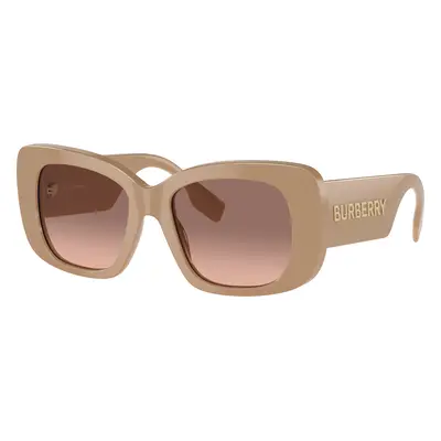 Burberry Woman Sunglass BE4410 - Frame color: Beige, Lens color: Pink Gradient Dark Brown