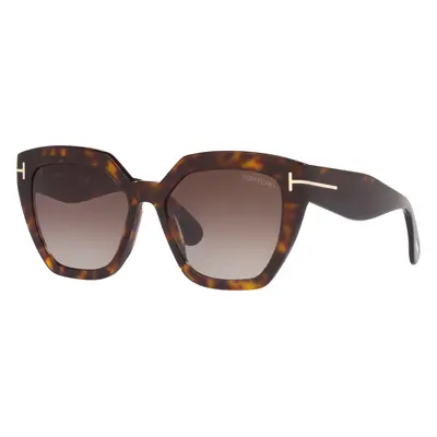 Tom Ford Woman Sunglass FT0939 - Frame color: Tortoise Black, Lens color: Brown Gradient