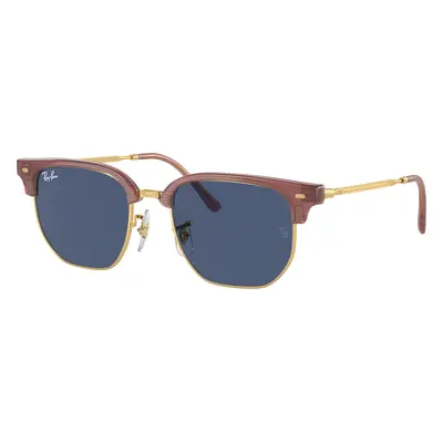 Ray-Ban Unisex Sunglass RB9116S New Clubmaster Kids - Frame color: Opal Pink On Gold, Lens colo