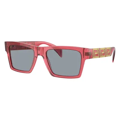 Versace Man Sunglass VE4445 - Frame color: Transparent Red, Lens color: Grey