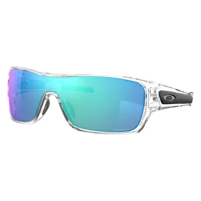 Oakley Man Sunglass OO9307 Turbine Rotor - Frame color: Polished Clear, Lens color: Prizm Sapph