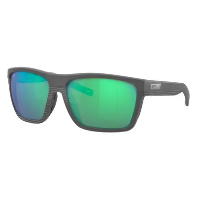 Costa Man Sunglass 6S9086 Pargo - Frame color: Dark Gray, Lens color: Green Mirror