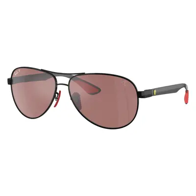 Ray-Ban Man Sunglass RB8331M Scuderia Ferrari Collection - Frame color: Black, Lens color: Purp