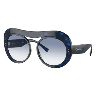 Giorgio Armani Woman Sunglass AR8178 - Frame color: Blue Tortoise, Lens color: Clear Gradient L