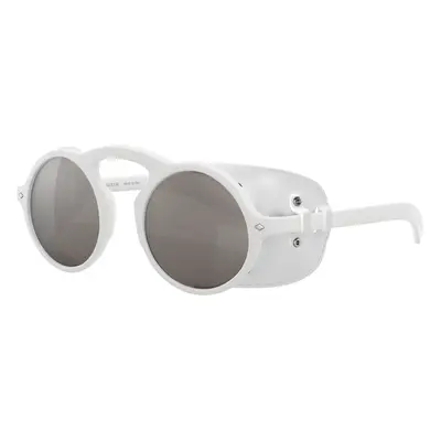 Giorgio Armani Man Sunglass AR8143Q - Frame color: White, Lens color: Light Grey Mirror Silver 