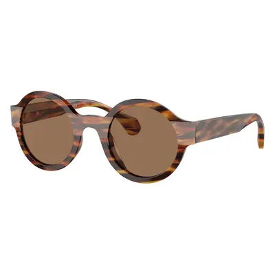 Alain Mikli Unisex Sunglass A05505 - Frame color: Speckled Havana, Lens color: Polar Brown