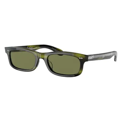 Oliver Peoples Unisex Sunglass OV5484SU Fai - Frame color: Emerald Bark, Lens color: Green