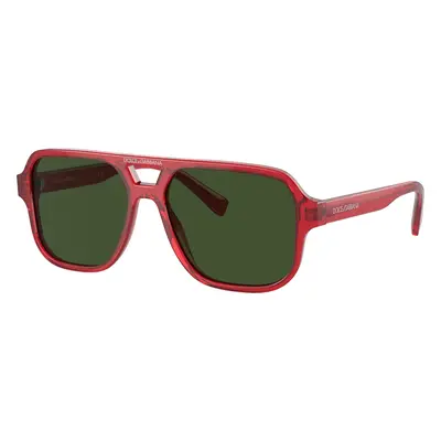 Dolce&Gabbana Unisex Sunglass DX4003 Kids - Frame color: Red, Lens color: Dark Green