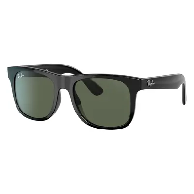 Ray-Ban Unisex Sunglass RB9069S Justin Kids - Frame color: Black, Lens color: Dark Green