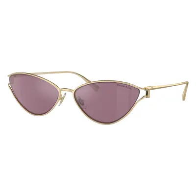 Tiffany & Co. Woman Sunglass TF3095 - Frame color: Pale Gold, Lens color: Pink Mirror