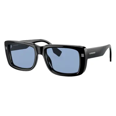 Burberry Man Sunglass BE4376U Jarvis - Frame color: Black, Lens color: Light Blue