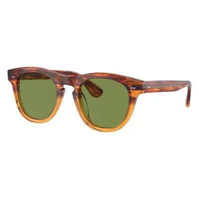 Oliver Peoples Unisex Sunglass OV5509SU Rorke - Frame color: Dark Amber Gradient, Lens color: G