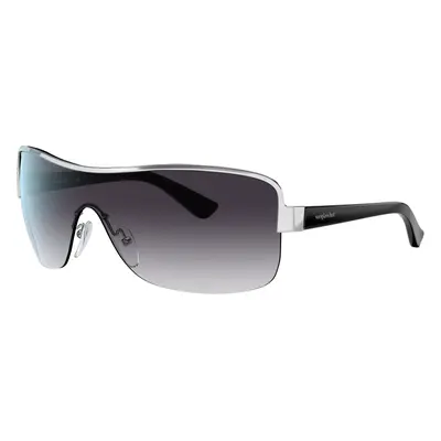 Sunglass Hut Collection Unisex Sunglass HU1003 - Frame color: Silver, Lens color: Blue