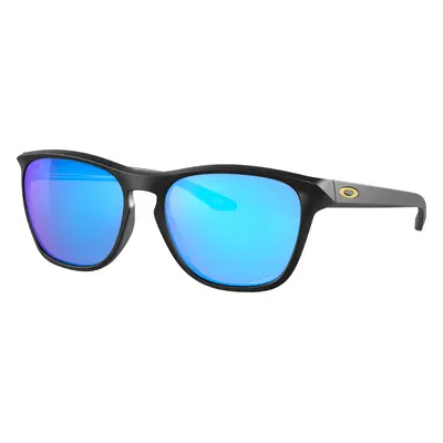 Oakley Unisex Sunglass OO9479 Manorburn - Frame color: Matte Black, Lens color: Prizm Sapphire