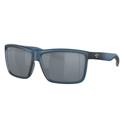 Costa Man Sunglass 6S9016 Rinconcito - Frame color: Matte Atlantic Blue, Lens color: Gray Silve