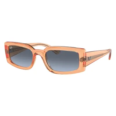 Ray-Ban Unisex Sunglass RB4395 Kiliane Bio-Based - Frame color: Transparent Orange, Lens color: