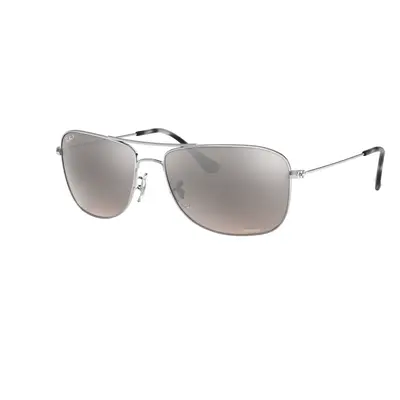 Ray-Ban Unisex Sunglass RB3543 Chromance - Frame color: Silver, Lens color: Silver