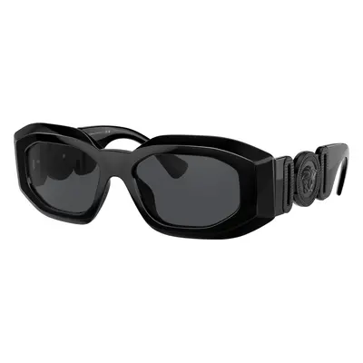 Versace Man Sunglass VE4425U - Frame color: Black, Lens color: Dark Grey