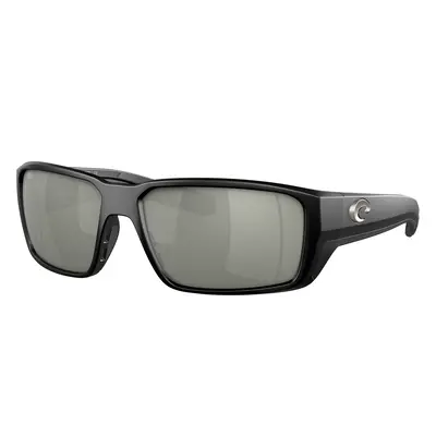 Costa Man Sunglass 6S9079 Fantail PRO - Frame color: Matte Black, Lens color: Gray Silver Mirro