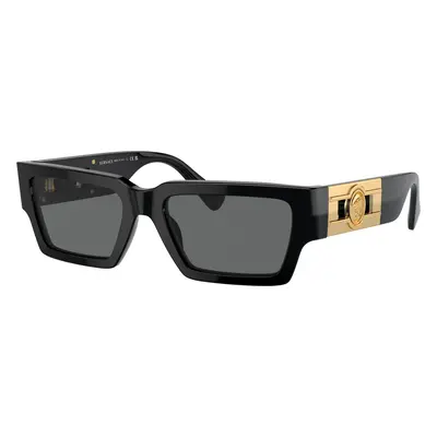 Versace Unisex Sunglass VE4459 - Frame color: Black, Lens color: Dark Grey