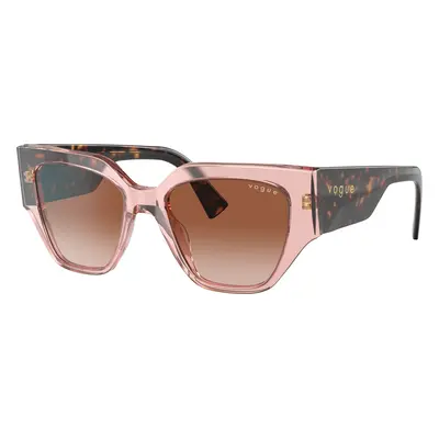 Vogue Eyewear Woman Sunglass VO5409S - Frame color: Transparent Pink, Lens color: Brown Gradien