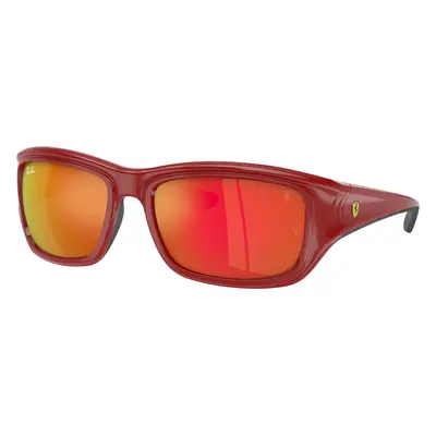 Ray-Ban Man Sunglass RB4405M Scuderia Ferrari Collection - Frame color: Red On Black, Lens colo