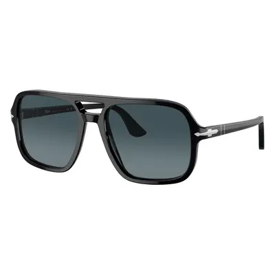 Persol Man Sunglass PO3328S - Frame color: Black, Lens color: Light Blue Gradient Dark Blue