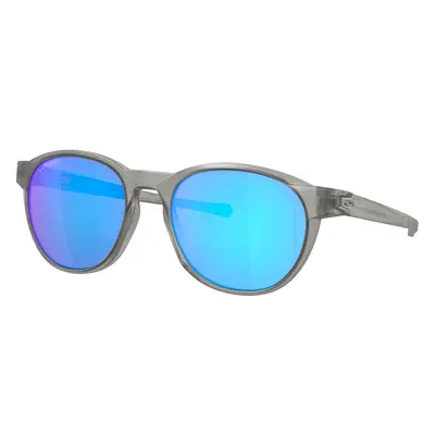 Oakley Man Sunglass OO9126 Reedmace - Frame color: Matte Grey Ink, Lens color: Prizm Sapphire