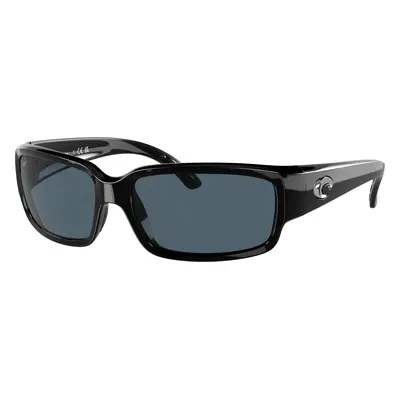 Costa Unisex Sunglass 6S9025 Caballito - Frame color: Shiny Black, Lens color: Gray