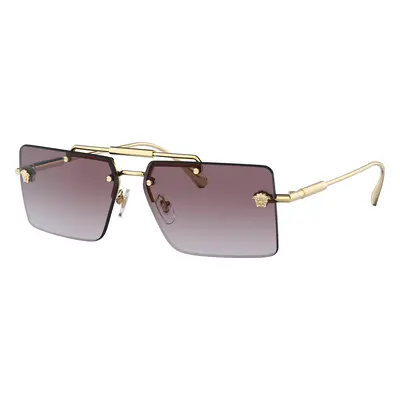 Versace Woman Sunglass VE2245 - Frame color: Gold, Lens color: Violet Gradient