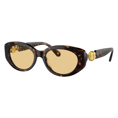 Swarovski Woman Sunglass SK6002 - Frame color: Dark Havana, Lens color: Light Yellow