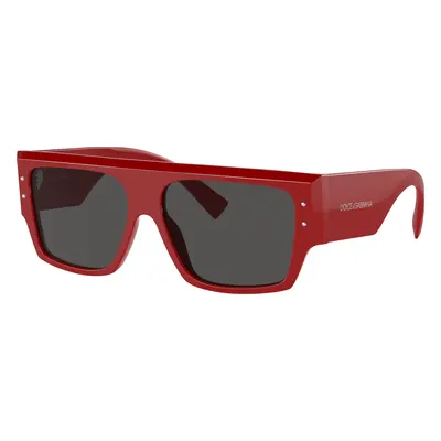 Dolce&Gabbana Woman Sunglass DG4459 - Frame color: Red, Lens color: Dark Grey