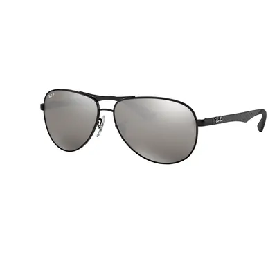 Ray-Ban Man Sunglass RB8313 Carbon Fibre - Frame color: Black, Lens color: Grey