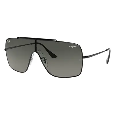 Ray-Ban Man Sunglass RB3697 Wings II - Frame color: Black, Lens color: Grey Gradient