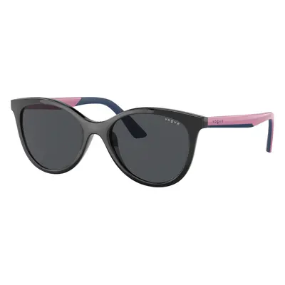 Vogue Eyewear Unisex Sunglass VJ2013 - Frame color: Black, Lens color: Dark Grey