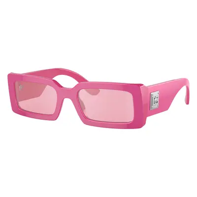 Dolce&Gabbana Woman Sunglass DG4416 - Frame color: Metallic Pink, Lens color: Pink Mirror Silve