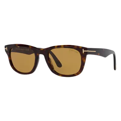 Tom Ford Man Sunglass Kendel - Frame color: Tortoise Black, Lens color: Brown